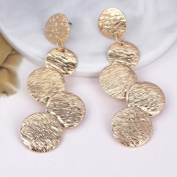 *Rhiannon* Large Bangle Earrings - Picture 2 of 4